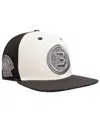 Pro Standard Men's Cream Boston Bruins French Terry Snapback Hat In Cream