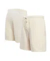 Pro Standard Men's Cream Kansas City Royals Neutral Fleece Shorts In Neutral