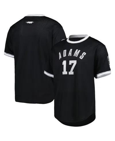 Pro Standard Men's Davante Adams Black Las Vegas Raiders Mesh Player Name Number Top