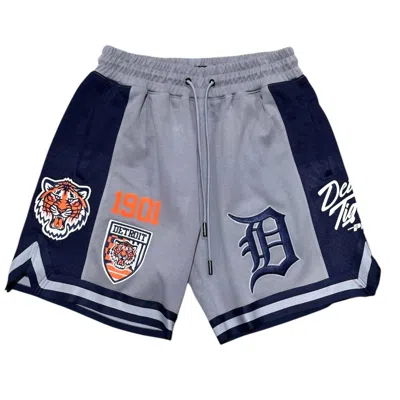 Pro Standard Men's Detroit Fast Lane Shorts In Gray