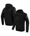 Pro Standard Men's Devin Booker Black Phoenix Suns Triple Tonal Player Pullover Hoodie In Black