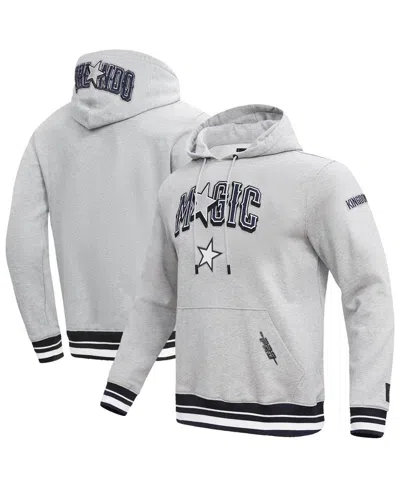 Pro Standard Men's Gray Orlando Magic 2024/25 City Edition Pullover Hoodie In Blue