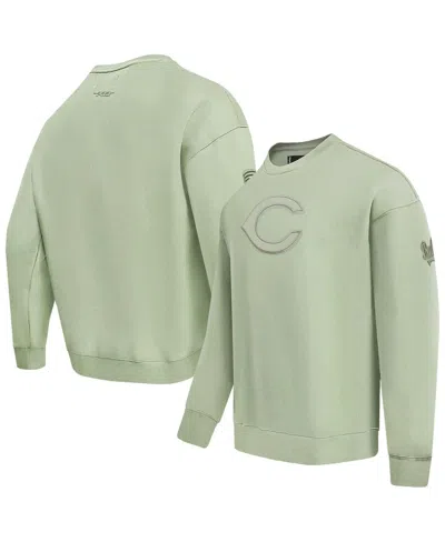 Pro Standard Men's Green Cincinnati Reds Neutral Drop Shoulder Pullover Sweatshirt
