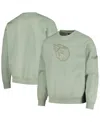 Pro Standard Men's Green Cleveland Guardians Neutral Drop Shoulder Pullover Sweatshirt In Green