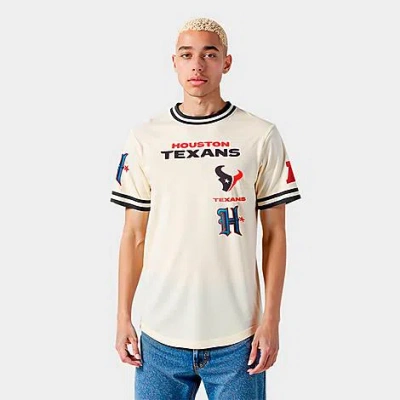 Pro Standard Men's Houston Texans Nfl Retro Classics T-shirt In White