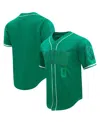 Pro Standard Men's Jayson Tatum Kelly Green Boston Celtics Triple Tonal Mesh Button-up Top In Kelly Green