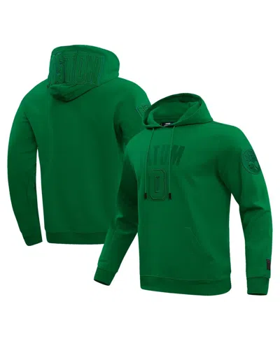 Pro Standard Men's Jayson Tatumâ Kelly Green Boston Celtics Triple Tonal Player Pullover Hoodie