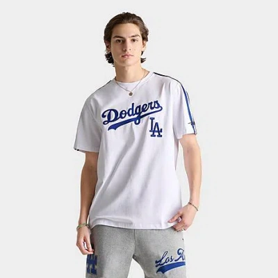 Pro Standard Men's Los Angeles Dodgers Mlb Living Large Drop Shoulder T-shirt In White