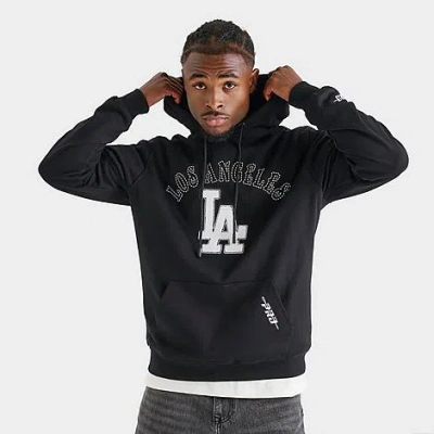 Pro Standard Men's Los Angeles Dodgers Mlb Rebel Fleece Hoodie In Multi