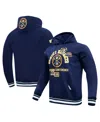 Pro Standard Men's Navy Denver Nuggets Area Code Pullover Hoodie In Navy