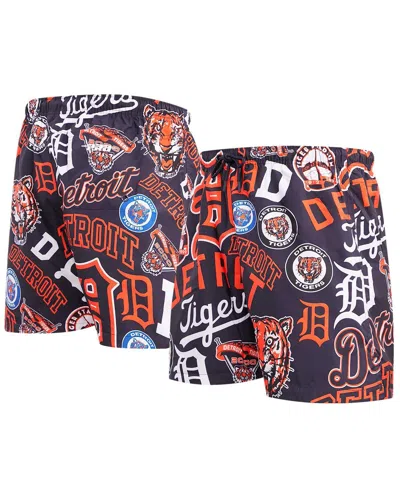Pro Standard Men's Navy Detroit Tigers Toss Logo Woven Shorts