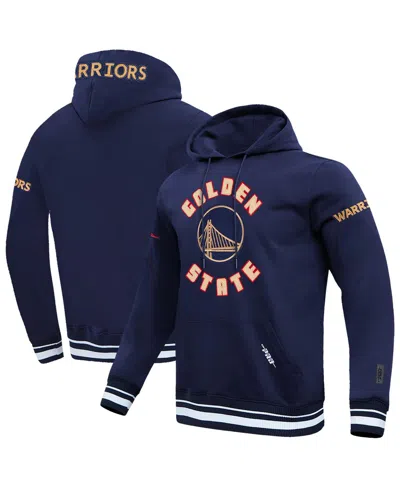 Pro Standard Navy Golden State Warriors 2024/25 City Edition Pullover Hoodie