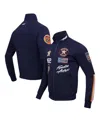 Pro Standard Men's Navy Houston Astros Fast Lane Full-zip Track Jacket In Navy