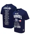 Pro Standard Men's Navy New York Yankees Oversized City Tour T-shirt In Navy