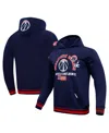 Pro Standard Men's Navy Washington Wizards Area Code Pullover Hoodie In Blue