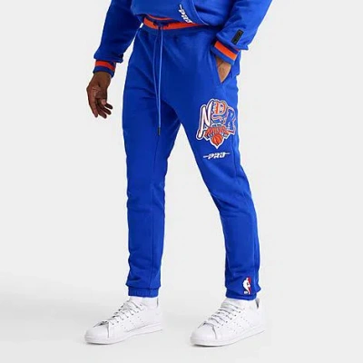 Pro Standard Men's New York Knicks Nba City Ransom Jogger Sweatpants In Royal Blue