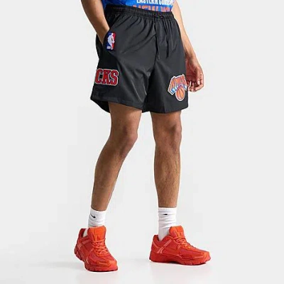 Pro Standard Men's New York Knicks Nba Classic Woven Shorts In Black/orange