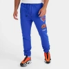 Pro Standard Men's New York Knicks Nba Rebel Fleece Jogger Pants In Multi