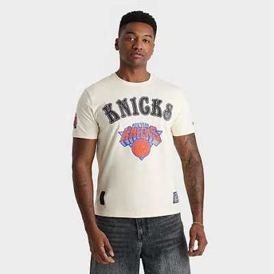 Pro Standard Men's New York Knicks Nba Rebel Stacked T-shirt In Multi