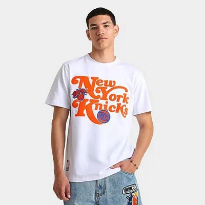 Pro Standard Men's New York Knicks Nba Souvenir T-shirt In White