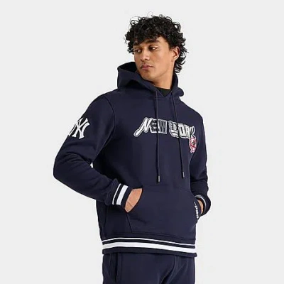 Pro Standard Men's New York Yankees Mlb City Ransom Pullover Hoodie In Blue