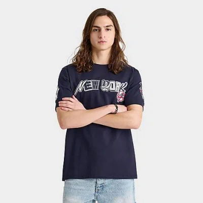 Pro Standard Men's New York Yankees Mlb City Ransom T-shirt In Blue