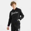 Pro Standard Men's New York Yankees Mlb Diy Pick Stitch Pullover Hoodie In Black