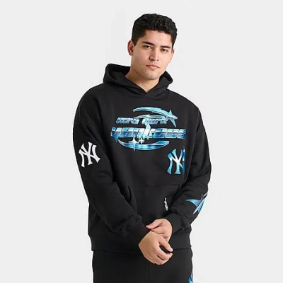 Pro Standard Men's New York Yankees Mlb Y2k Hoodie In Black