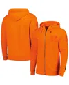 Pro Standard Orange Cincinnati Bengals Triple Tonal Full-zip Hoodie In Orange