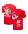 Pro Standard Men's Patrick Mahomes Red Kansas City Chiefs Fast Lane Name Number Player T-shirt In Red