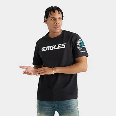 Pro Standard Men's Philadelphia Eagles Nfl Chenille T-shirt In Black