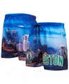 Pro Standard Boston Celtics Cityscape Shorts In Blue