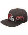 Pro Standard Men's  Brown Cleveland Browns Hometown Snapback Hat In Brown