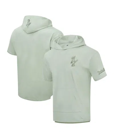 Pro Standard Men's  Green St. Louis Cardinals Neutral Short Sleeve Pullover Hoodie