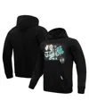 Pro Standard Men's  Jayson Tatum Black Boston Celtics Player Yearbook Pullover Hoodie In Black