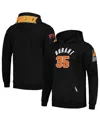 Pro Standard Men's  Kevin Durant Black Phoenix Suns Player Pullover Hoodie In Black