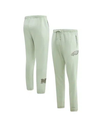 Pro Standard Men's  Light Green Philadelphia Eagles Neutral Fleece Sweatpants