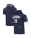 Pro Standard Men's  Micah Parsons Navy Dallas Cowboys Player Name And Number Hoodie T-shirt In Navy