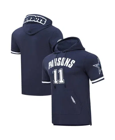 Pro Standard Men's  Micah Parsons Navy Dallas Cowboys Player Name And Number Hoodie T-shirt