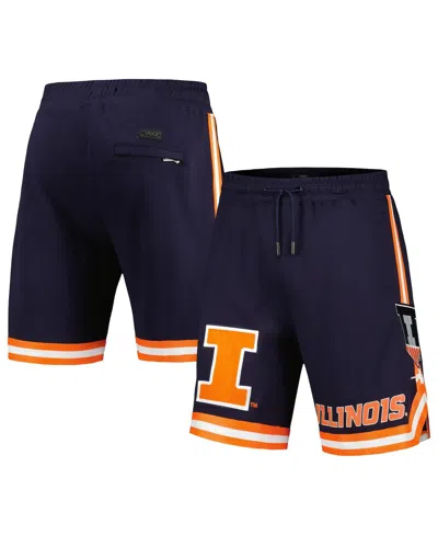 Pro Standard Men's  Navy Illinois Fighting Illini Classic Shorts