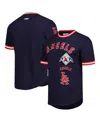 Pro Standard Men's  Navy Los Angeles Angels Cooperstown Collection Retro Classic T-shirt In Navy