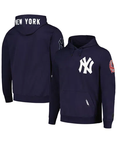 Pro Standard Men's  Navy New York Yankees Team Logo Pullover Hoodie
