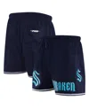 Pro Standard Men's  Navy Seattle Kraken Classic Mesh Shorts In Navy