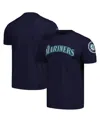 Pro Standard Men's  Navy Seattle Mariners Team Logo T-shirt In Navy