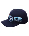 Pro Standard Men's  Navy Tennessee Titans Hometown Snapback Hat In Navy
