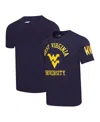Pro Standard Men's  Navy West Virginia Mountaineers Classic Stacked Logo T-shirt In Navy