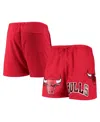 Pro Standard Men's  Red Chicago Bulls Mesh Capsule Shorts In Red