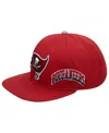 Pro Standard Men's  Red Tampa Bay Buccaneers Hometown Snapback Hat In Red