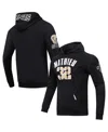 Pro Standard Men's  Tyrann Mathieu Black New Orleans Saints Player Name And Number Pullover Hoodie In Black