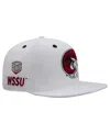 Pro Standard White Winston Salem Rams Mascot Evergreen Wool Snapback Hat In White